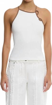 Significant Other August Top In White