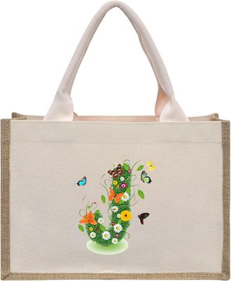 Generic Tote Bags for Women - Stylish Womens Tote Bag for Mom Shopping Beach and Daily Durable Fashionable Carryall Handbag with Letter Design