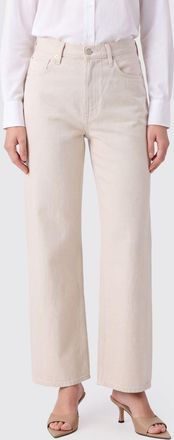 Mother Jeans The Dodger Skimp a vita alta in denim di cotone straight