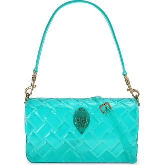 Kurt Geiger Kensington Jelly Shoulder Bag in Turquoise/aqua at Nordstrom