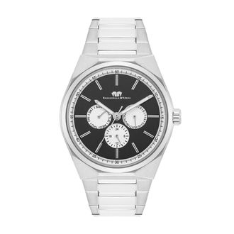 Rhodenwald & S&ouml;hne Mens Male Stainless steel Watch 42mm - Silver - One Size