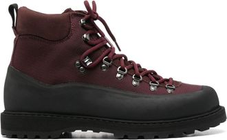 Diemme Roccia Vet boots - men - Fabric/Calf Leather/Fabric/Rubber/Calf Leather - 41 - Pink