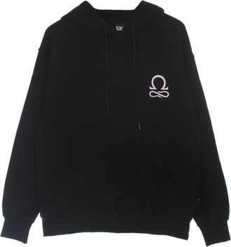 PROPAGANDA Zwart/Roze Criminele Hoodie Lichtgewicht Sweatshirt - Heren - Hoodies - Zwart - XL - Katoen - Hoodies & sweatvesten