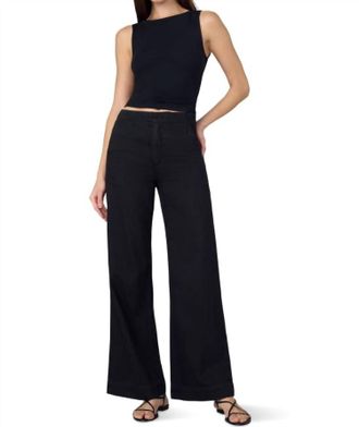 Joe's Clean Denim Trouser In Black