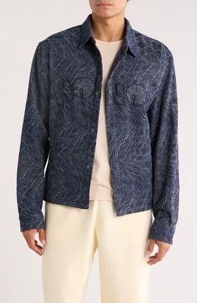 Honor The Gift Indigo Cover Coachs Jacket at Nordstrom Rack, Size Medium
