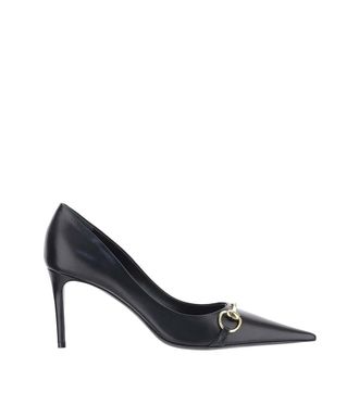 Gucci Black Clasp Pumps