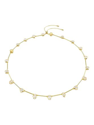 Swarovski Imber Tennis halsketting - Goud
