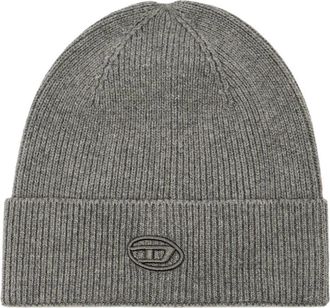 Diesel Beanies - Heren - Hoeden - Grijs - ONE Size - Accessoires