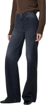 Lois Dames, Jeans, Zwart, Maat: W27 L34 Katoen