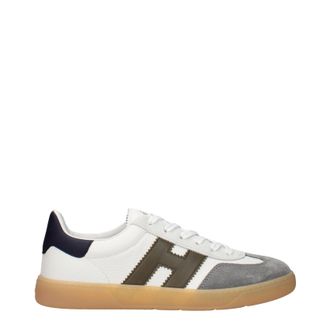 Hogan Scarpe Da Ginnastica Cool Uomos Pelle bianca/grigia