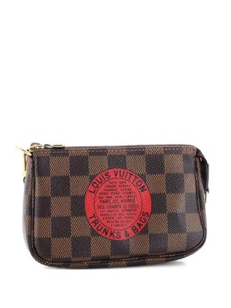 Louis Vuitton Pochette Accessoires Limited Edition Damier Mini clutch bag - Bruin