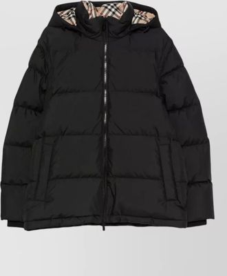 Burberry hooded down puffer jacket