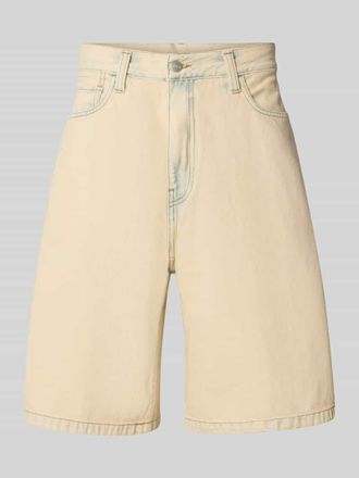 Carhartt Work in Progress Baggy Fit Jeansshorts im 5-Pocket-Design Modell LANDON in Sand, Gr&ouml;&szlig;e 31
