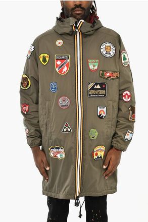 Dsquared2 Giubbotto Reversibile con Cappuccio taglia M