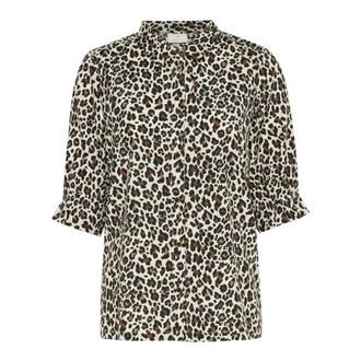 Kaffe KAvelana Shirt - Dames - Blouses & Shirts - Veelkleurig - Maat: XS