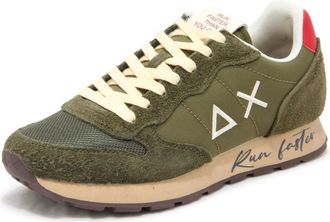 Sun 68 Sneakers, male, Green, Size: 10 US Tom Vintage