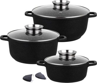 OEM Juego De 8 Ollas De Granito Klausberg Kb-7359