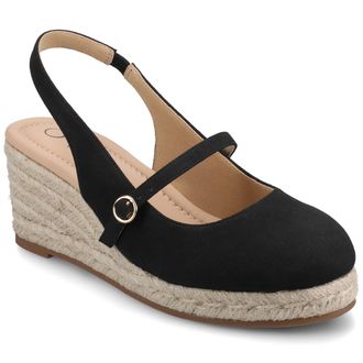 Journee Collection Women & apos;s Asmyna Espadrille Wedges