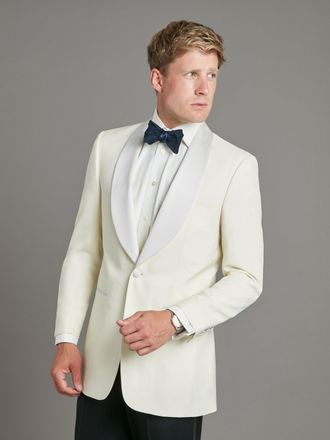 Oliver Brown Whittaker Dinner Jacket - Ivory Barathea
