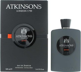 Atkinsons Mens James Eau De Parfum 100ml - Black - One Size