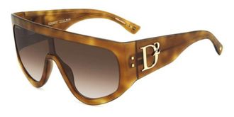Dsquared2 D2 0149/S 05L/HA Womens Sunglasses Tortoiseshell Size 99