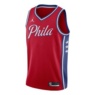 Nike Jordan Air Jordan x Nba 76ers Statement Edition 2020 Swingman Jersey Red CV9535-657
