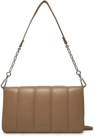 Calvin Klein Tassen, Dames, Bruin, ONE Size, Schoudertas