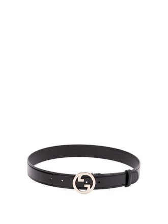 GUCCI GGパターン ブラックベルト値下げ⭕️ 今日特価】GUCCI New Model ブラックレザーベルト with GG
