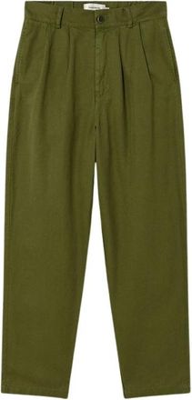 Thinking Mu Rina Broek - Dames - Vrijetijds broeken - Groen - M - Katoen - Broeken