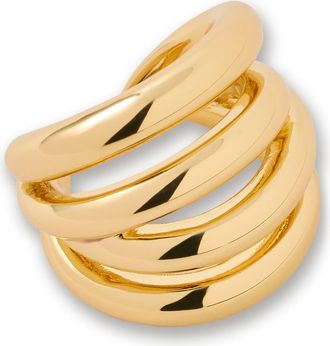 Jennifer Fisher Interlocking Ear Cuff in Gold at Nordstrom