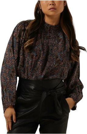 Vanessa Bruno Prado Blouse - Dames - Blouses - Blauw - 2XS - Katoen - Overhemden