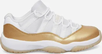 Nike Jordan Women s Air Jordan 11 Low Mother s Day Sneakers White / Metallic Gold