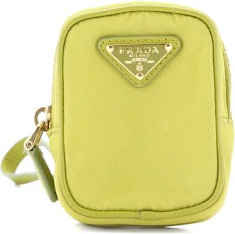 Prada Re-Edition 1978 Re-Nylon Mini pouch - Groen