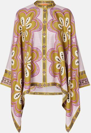 La DoubleJ Camicia Foulard in twill di seta