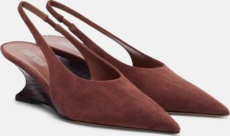 PARIS TEXAS Zeppe Nina 50 in suede