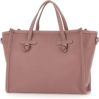 Gianni Chiarini Miss Marcella 32 Maxi Grain Leather Handbag - Dames - Shoppers - Bruin - ONE Size - Leer - Tassen