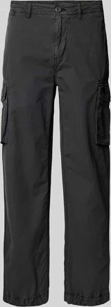 Superdry Regular Fit Cargohose mit Eingrifftaschen in Oliv, Gr&ouml;&szlig;e 34/34