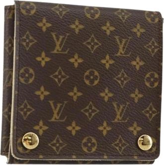 Louis Vuitton Pre-owned Wallets, female, Brown, Size: ONE SIZE Pre-owned Canvas Pouch