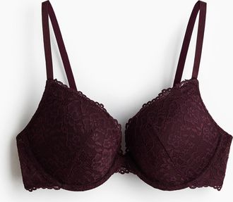 H&M Push-up-BH aus Spitze - Red