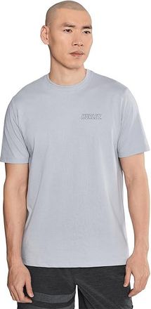 Hurley H2o Dri Fastlane Lined Short Sleeve Mens T Shirt Light Asteroid : 2XL, Cotton/Polyester