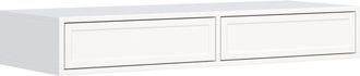 Selsey Selsey Velveto - Consola Con Dos Cajones - 110 Cm - Blanco