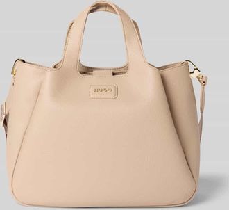 HUGO BOSS Umhängetasche in Leder-Optik Modell ORIN_SM in Beige, Größe 1