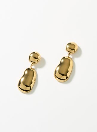 Simons Womens Metallic shape earrings