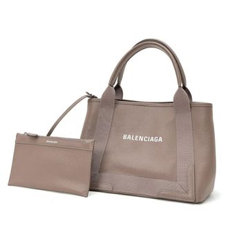 Balenciaga Grayish Leather Tote Bag (Pre-Owned)