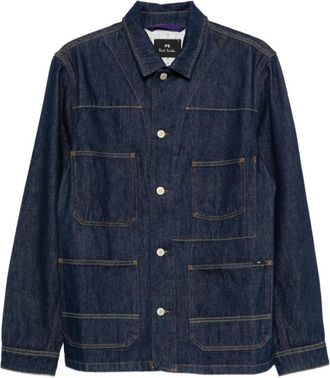 Paul Smith Denim Jacket - Heren - Spijkerjassen - Blauw - L - Denim - Jassen