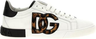 Dolce & Gabbana Multicolor Calfskin Low Top Womens Sneakers