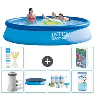 Intex Piscina Easy Set Redonda - 396x84 Cm - 7-piezas S208