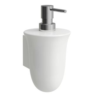Laufen Laufen - El Nuevo Dispensador De Jab&oacute;n Cl&aacute;sico, Cer&aacute;mica Zafiro