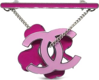 Chanel Spilla a fiore 2004 - Argento