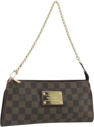 Louis Vuitton Pre-owned Canvas Mini Bag - Dames - Vintage Mini Tas - Bruin - ONE Size - Vintage